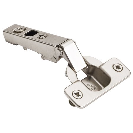 HARDWARE RESOURCES 125° Standard Duty Full Overlay Cam Adjustable Self-close Hinge with Press-in 8 mm Dowels 500.0U84.75